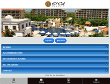 Tablet Screenshot of elcidrivieramaya.com